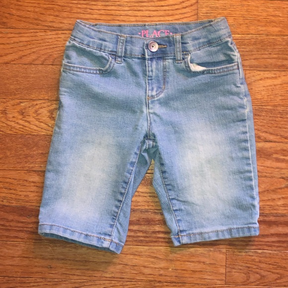 Girls Denim Shorts - Picture 6 of 7